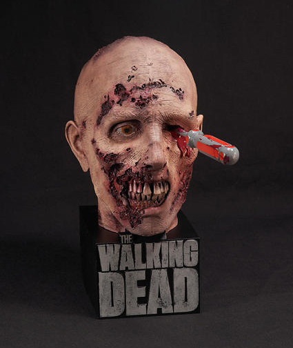 Walking Dead Zombie Head