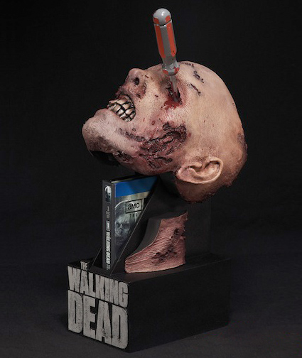 Walking Dead Zombie Head