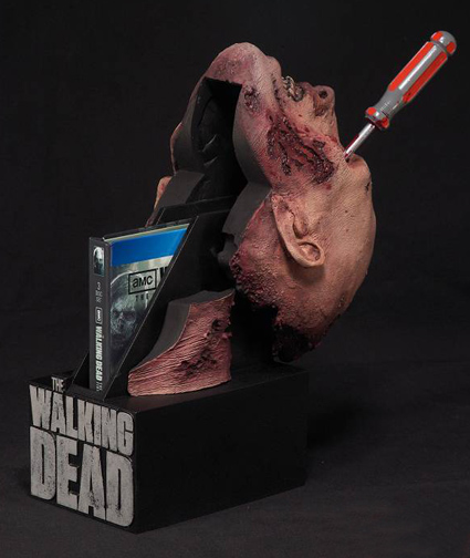 Walking Dead Zombie Head