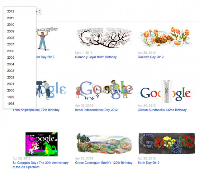 google doodles